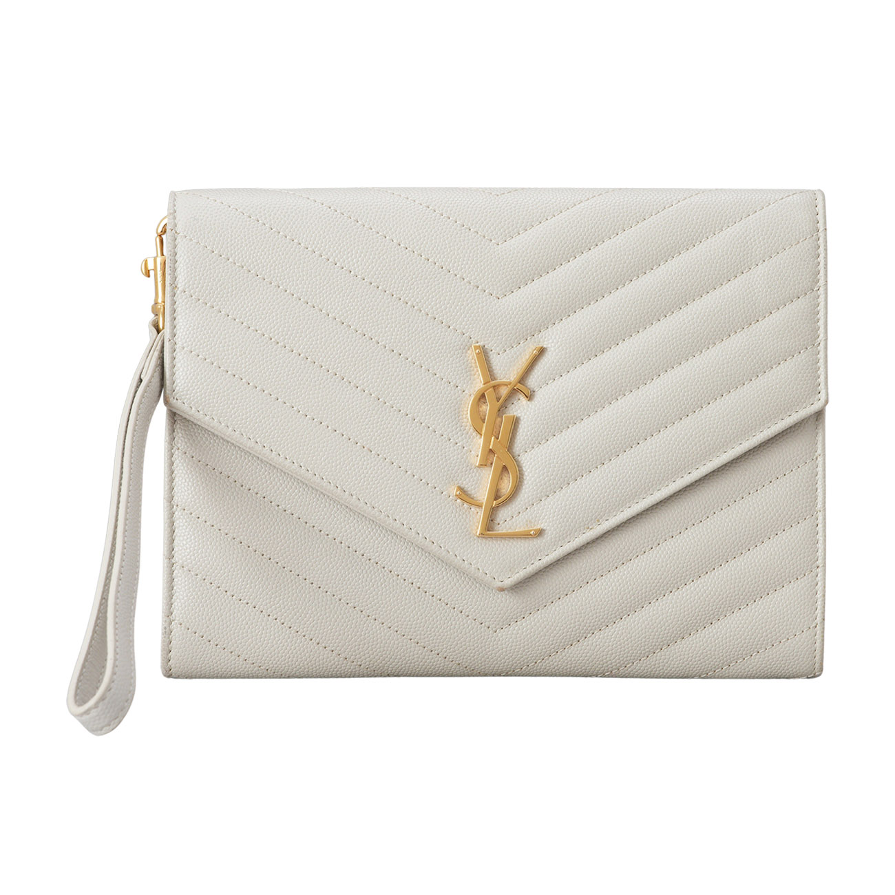 YVES SAINT LAURENT(USED)생로랑 엔벨로프 스트랩 클러치